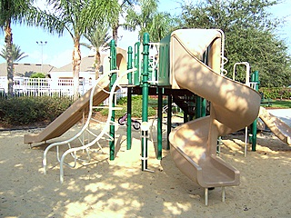 Closer veiw of tots play area