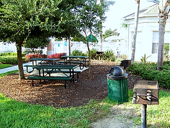 2nd view of barbeque and picnic area