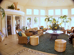 Clubhouse lounge