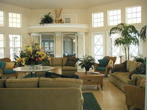 Clubhouse lounge