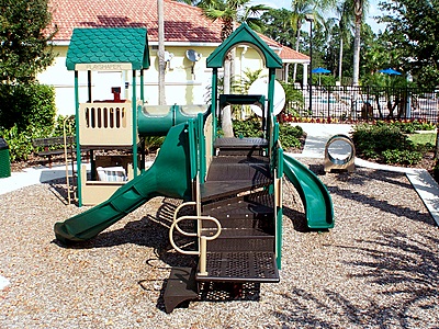 Childrens play area at Emerald Island Resort