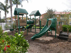 Childrens play area at Emerald Island Resort